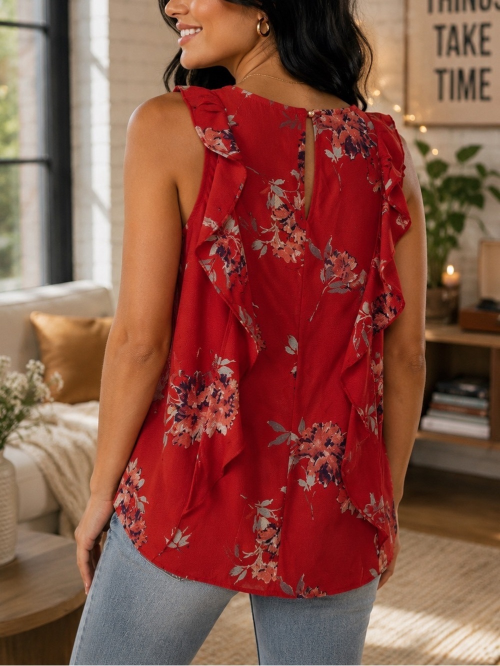Hayden Floral Blouse Size Small Sleeveless Woman’s top